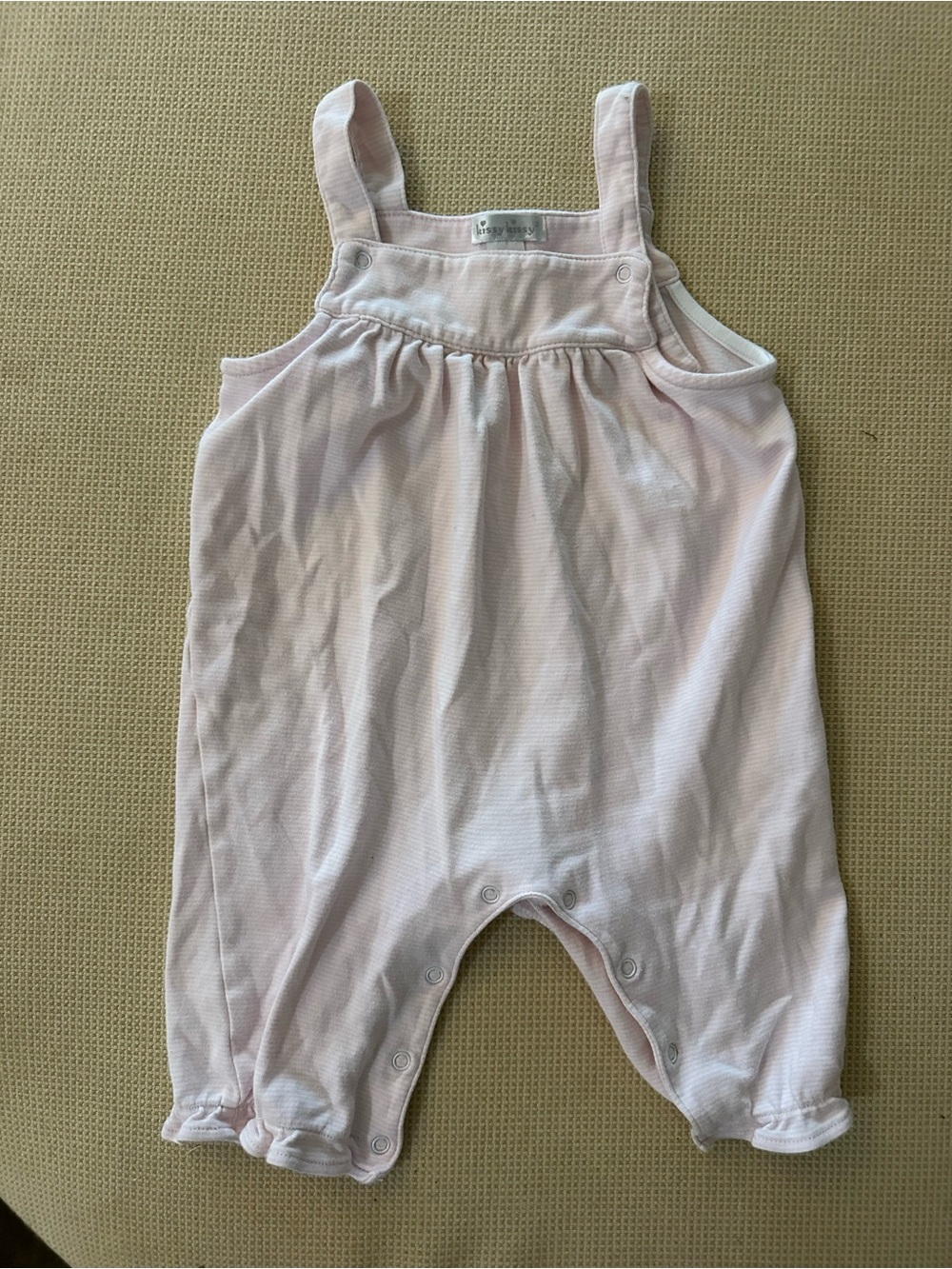 Kissy Kissy Pale Pink Baby One-Piece Romper